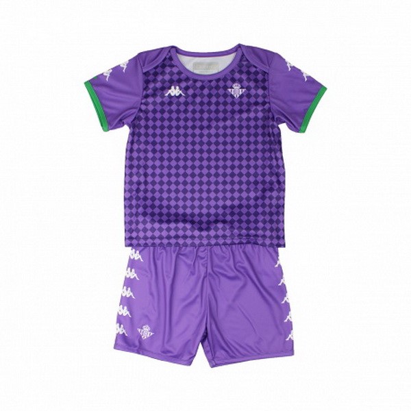 Camiseta Real Betis Replica Segunda Ropa Niños 2020/21 Purpura